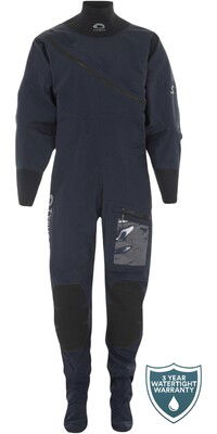 2024 Typhoon Frauen Marros Front Zip Drysuit 100190 - Navy